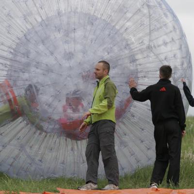 Airball and zorbing
