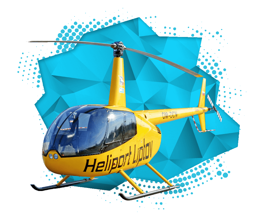 Výhliadkové lety helikoptérou