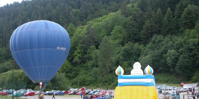 Sightseeing balloon flights