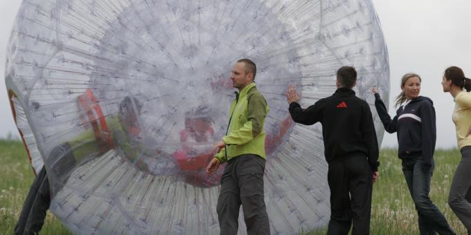 Airball, zorbing