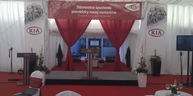Výzdoba stanov a miestností
