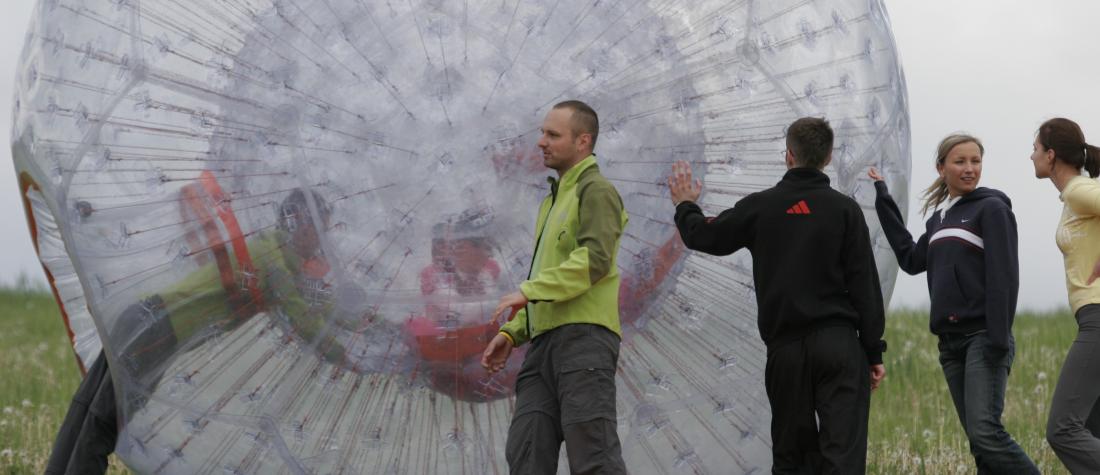 Airball and zorbing