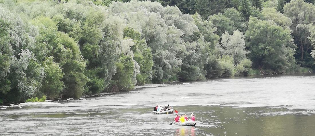 Rafting az Orava folyón