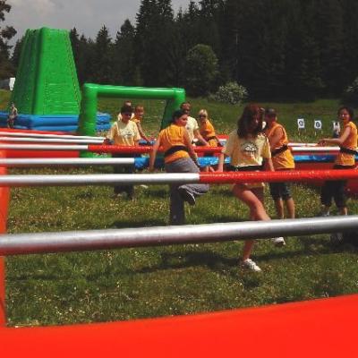 Inflatable football