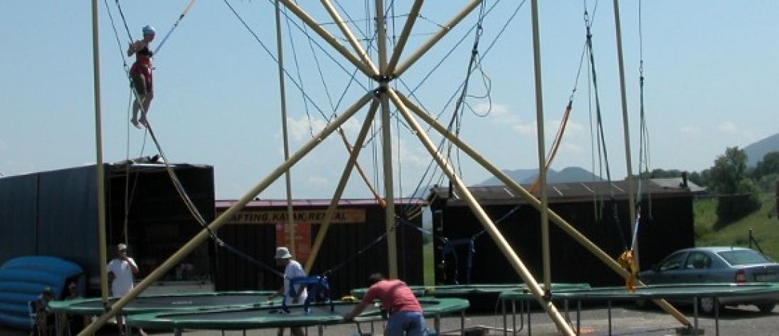 Bungee trampolines